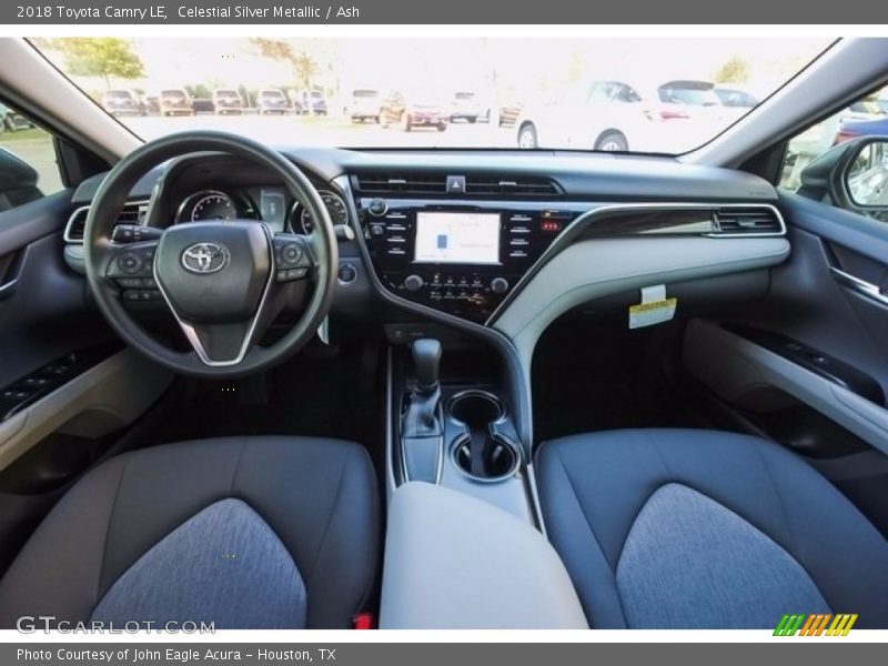 Celestial Silver Metallic / Ash 2018 Toyota Camry LE