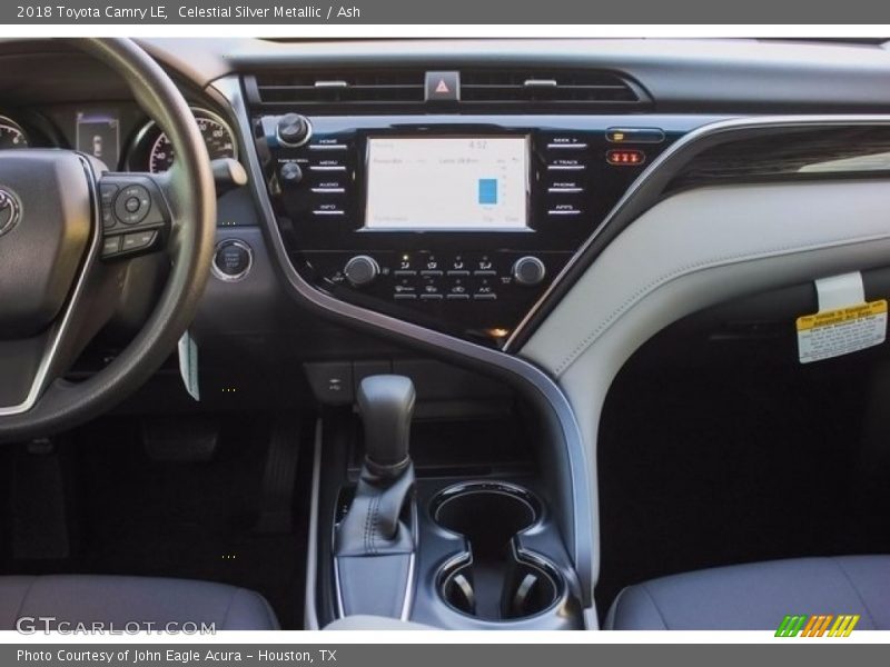 Celestial Silver Metallic / Ash 2018 Toyota Camry LE