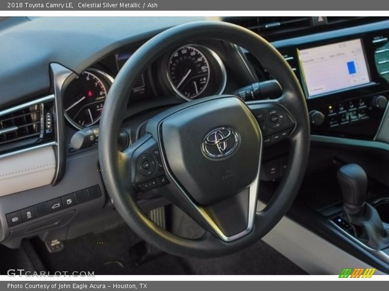 Celestial Silver Metallic / Ash 2018 Toyota Camry LE