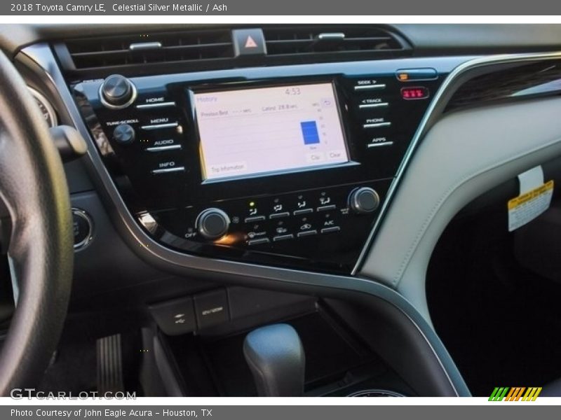 Celestial Silver Metallic / Ash 2018 Toyota Camry LE
