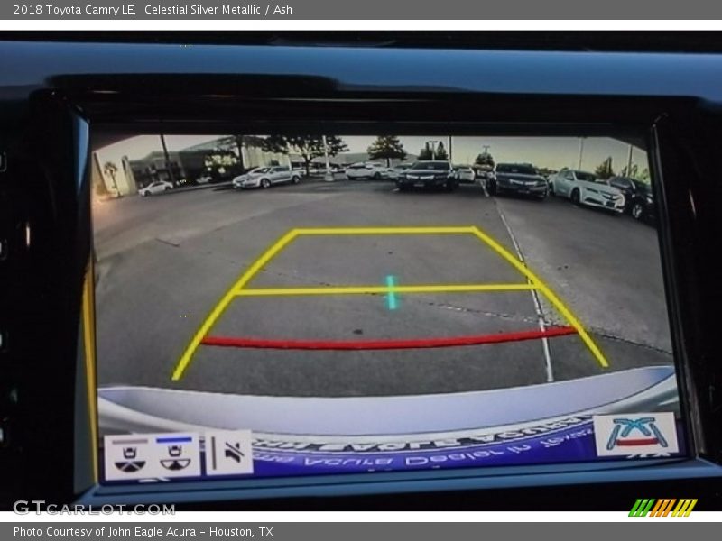 Celestial Silver Metallic / Ash 2018 Toyota Camry LE