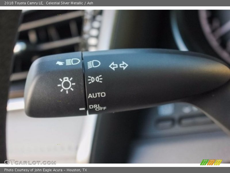 Celestial Silver Metallic / Ash 2018 Toyota Camry LE