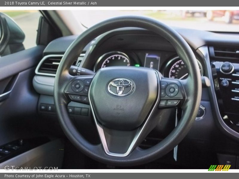Celestial Silver Metallic / Ash 2018 Toyota Camry LE