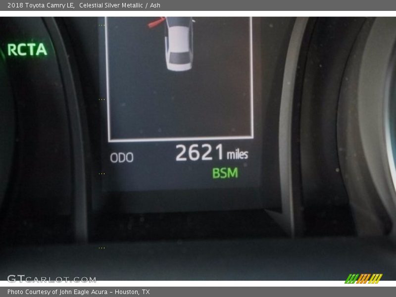 Celestial Silver Metallic / Ash 2018 Toyota Camry LE