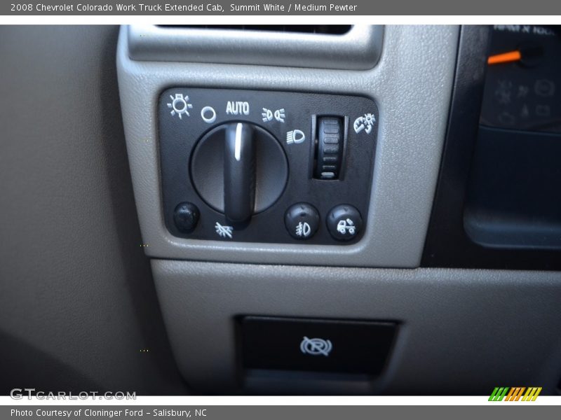 Summit White / Medium Pewter 2008 Chevrolet Colorado Work Truck Extended Cab