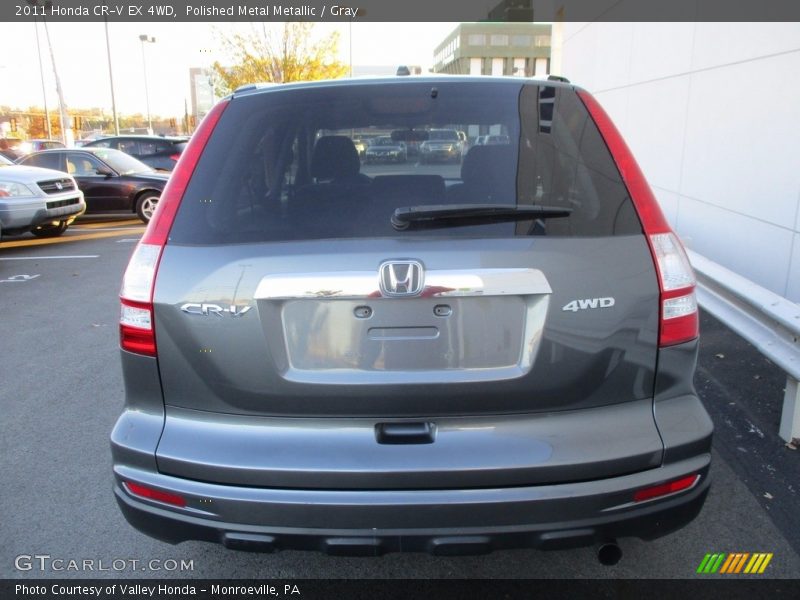 Polished Metal Metallic / Gray 2011 Honda CR-V EX 4WD