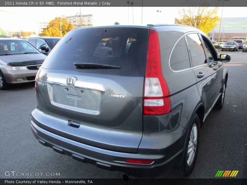 Polished Metal Metallic / Gray 2011 Honda CR-V EX 4WD
