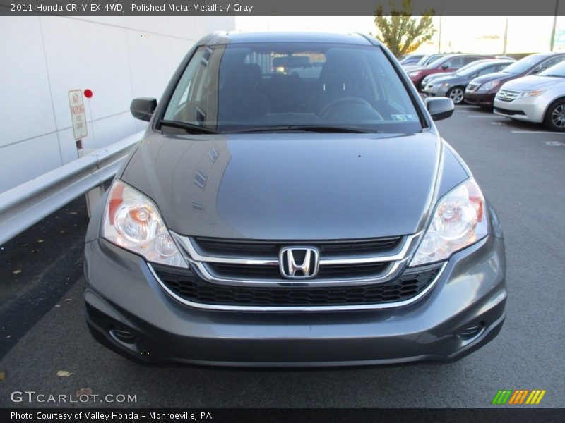 Polished Metal Metallic / Gray 2011 Honda CR-V EX 4WD