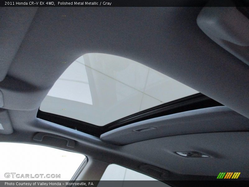 Polished Metal Metallic / Gray 2011 Honda CR-V EX 4WD