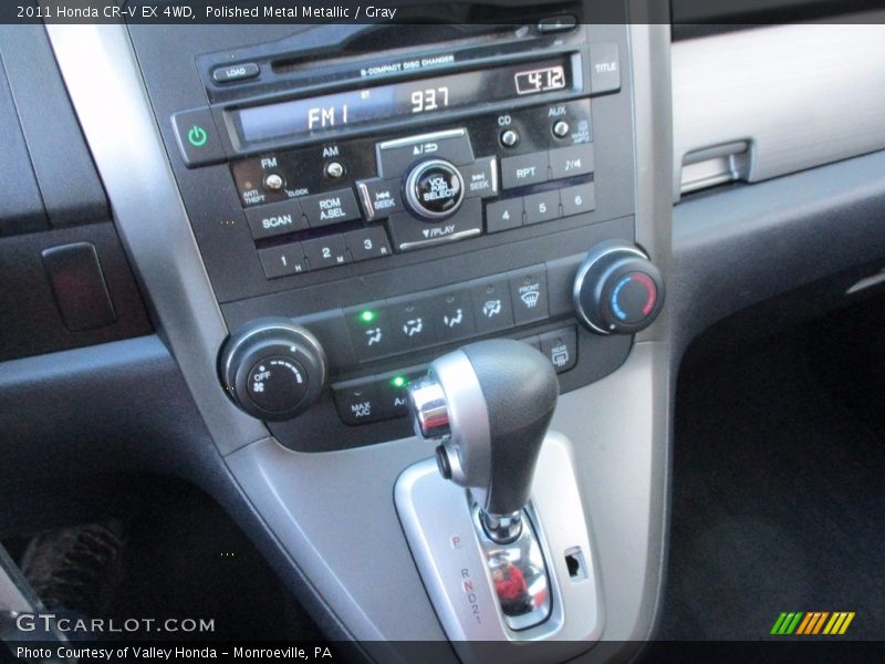 Polished Metal Metallic / Gray 2011 Honda CR-V EX 4WD