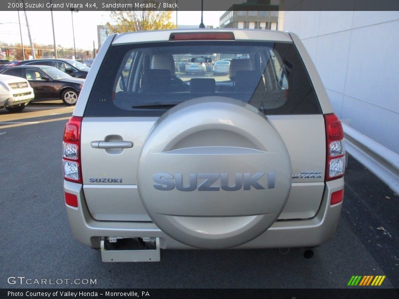 Sandstorm Metallic / Black 2008 Suzuki Grand Vitara 4x4