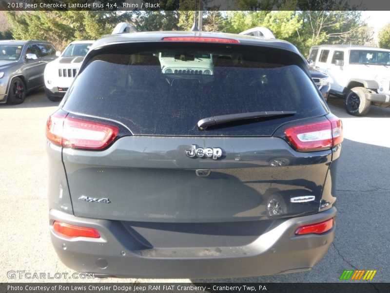 Rhino / Black 2018 Jeep Cherokee Latitude Plus 4x4