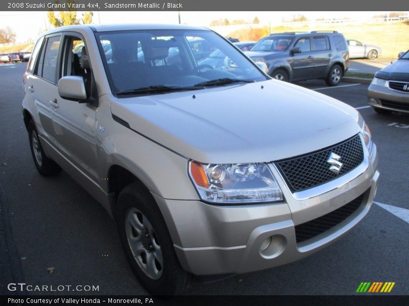 Sandstorm Metallic / Black 2008 Suzuki Grand Vitara 4x4