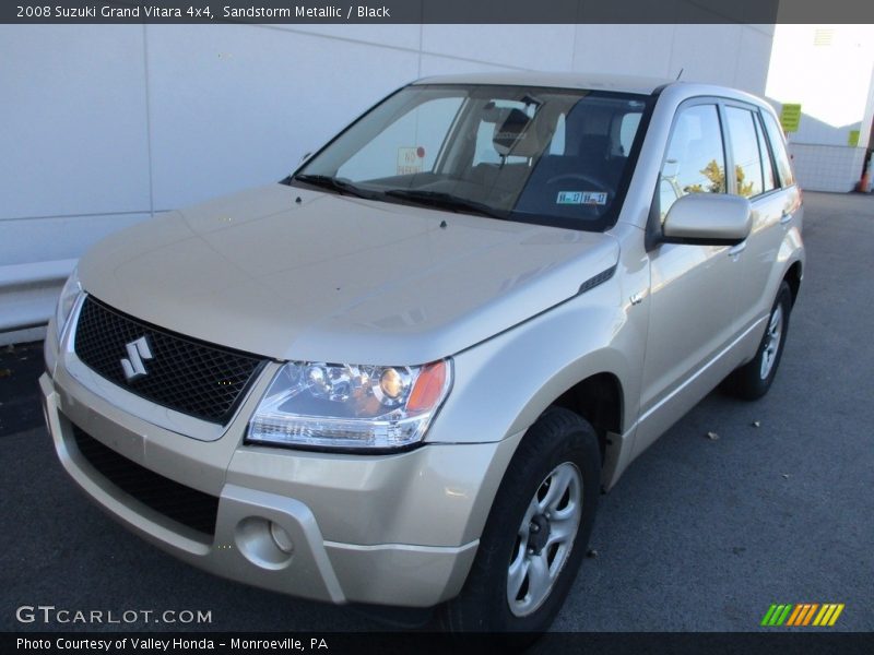 Sandstorm Metallic / Black 2008 Suzuki Grand Vitara 4x4