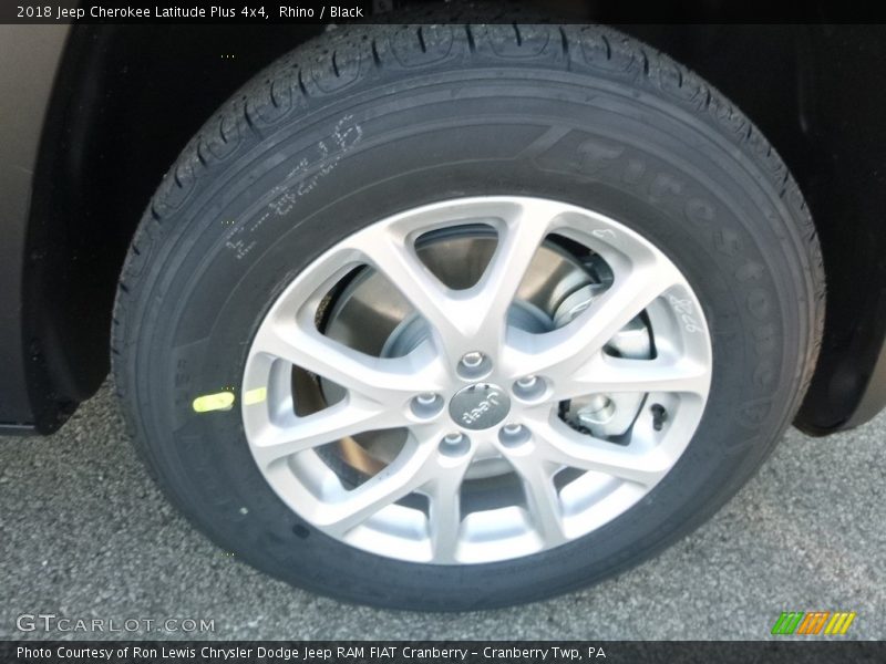 Rhino / Black 2018 Jeep Cherokee Latitude Plus 4x4