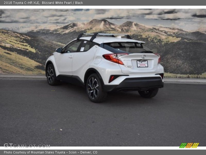 Blizzard White Pearl / Black 2018 Toyota C-HR XLE