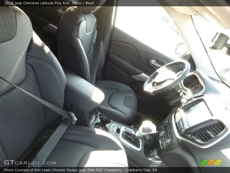 Rhino / Black 2018 Jeep Cherokee Latitude Plus 4x4