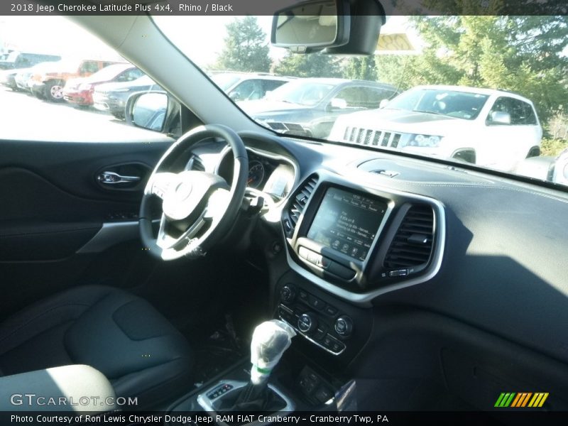 Rhino / Black 2018 Jeep Cherokee Latitude Plus 4x4