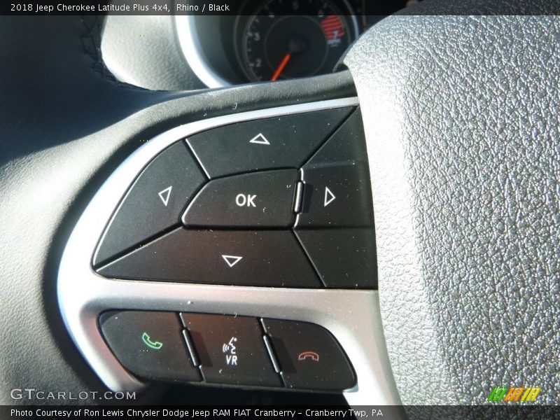 Rhino / Black 2018 Jeep Cherokee Latitude Plus 4x4