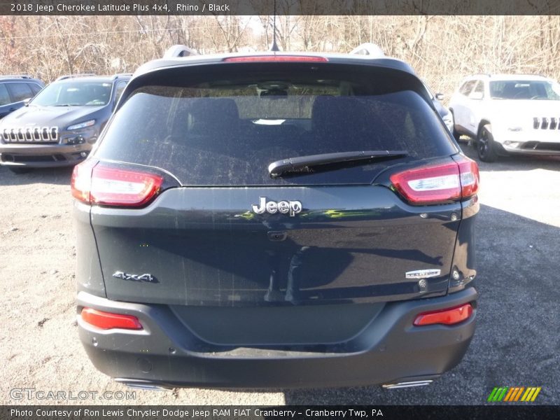 Rhino / Black 2018 Jeep Cherokee Latitude Plus 4x4