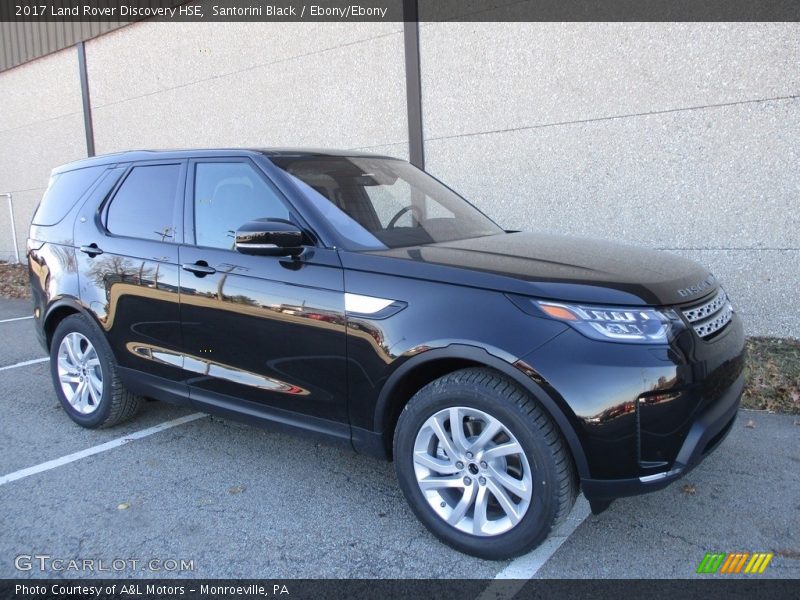 Santorini Black / Ebony/Ebony 2017 Land Rover Discovery HSE