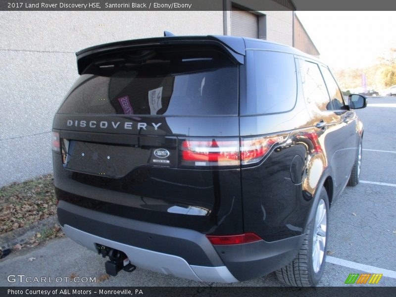 Santorini Black / Ebony/Ebony 2017 Land Rover Discovery HSE