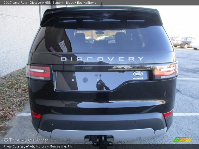 Santorini Black / Ebony/Ebony 2017 Land Rover Discovery HSE