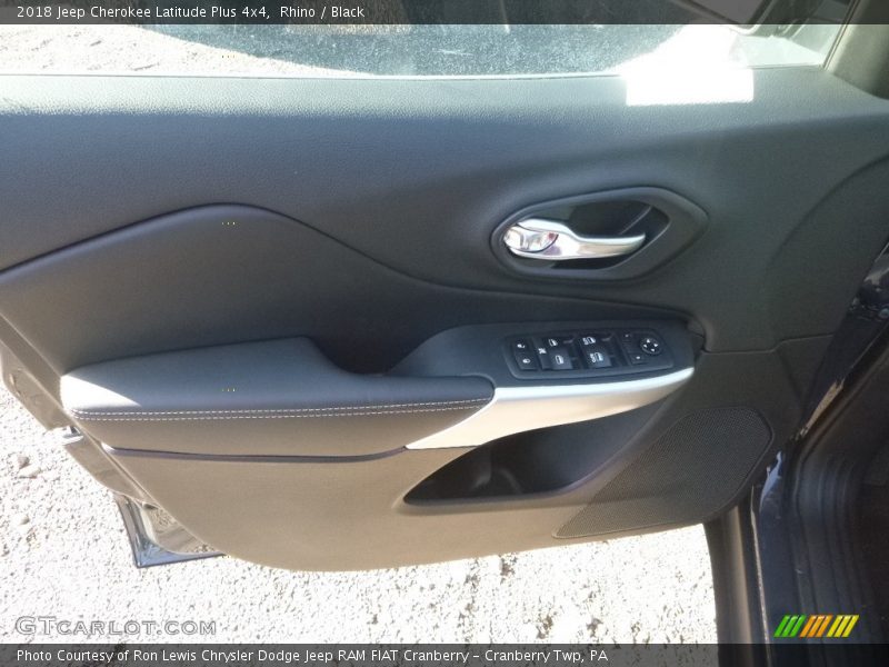 Rhino / Black 2018 Jeep Cherokee Latitude Plus 4x4