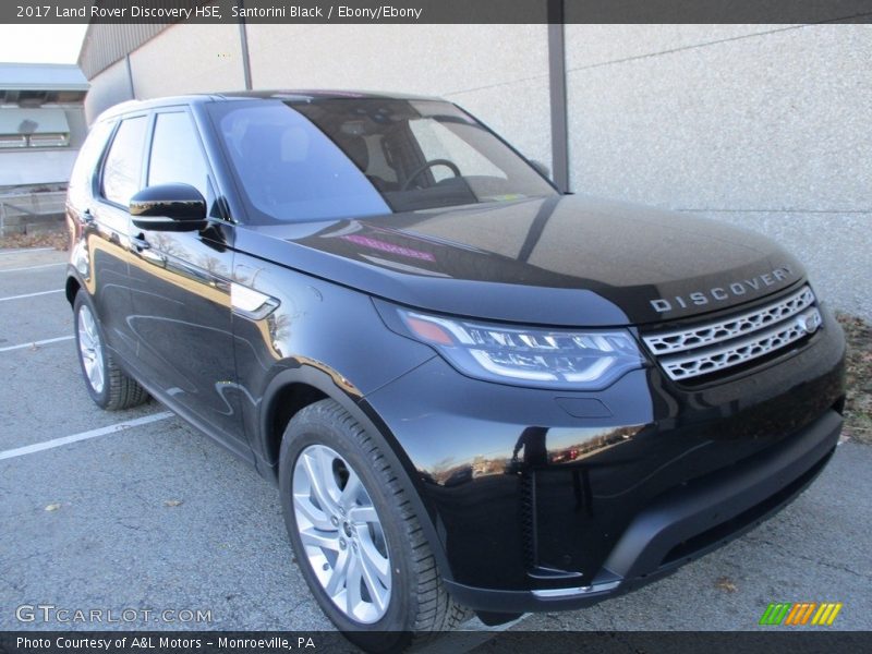 Santorini Black / Ebony/Ebony 2017 Land Rover Discovery HSE