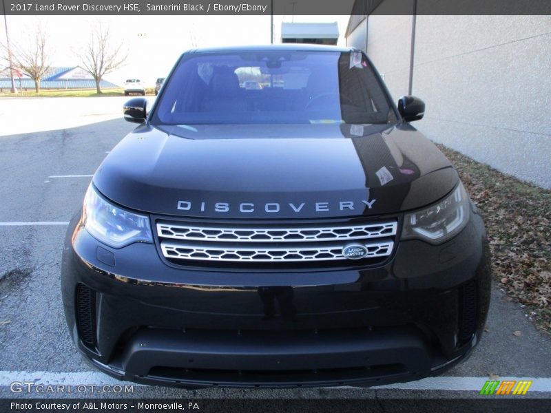 Santorini Black / Ebony/Ebony 2017 Land Rover Discovery HSE