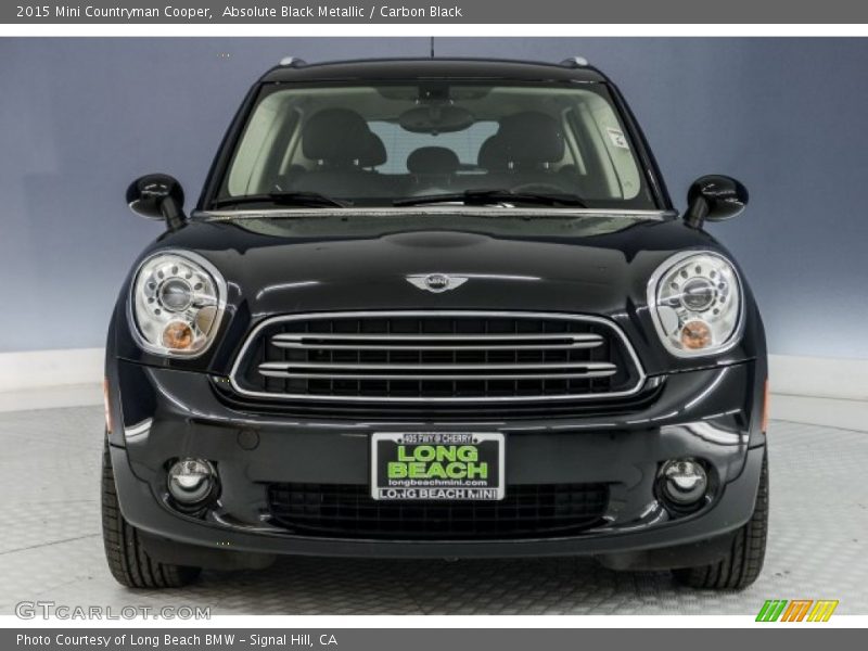 Absolute Black Metallic / Carbon Black 2015 Mini Countryman Cooper