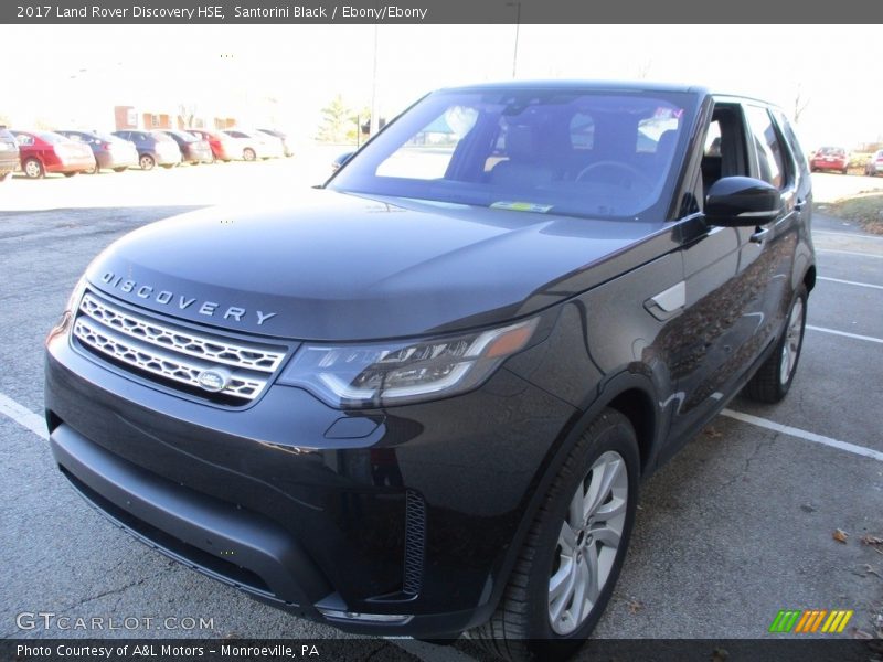 Santorini Black / Ebony/Ebony 2017 Land Rover Discovery HSE