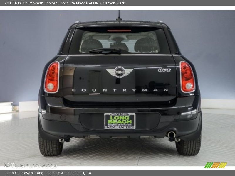Absolute Black Metallic / Carbon Black 2015 Mini Countryman Cooper