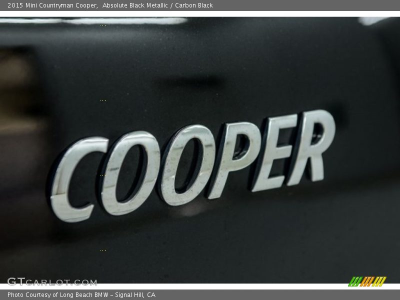 Absolute Black Metallic / Carbon Black 2015 Mini Countryman Cooper