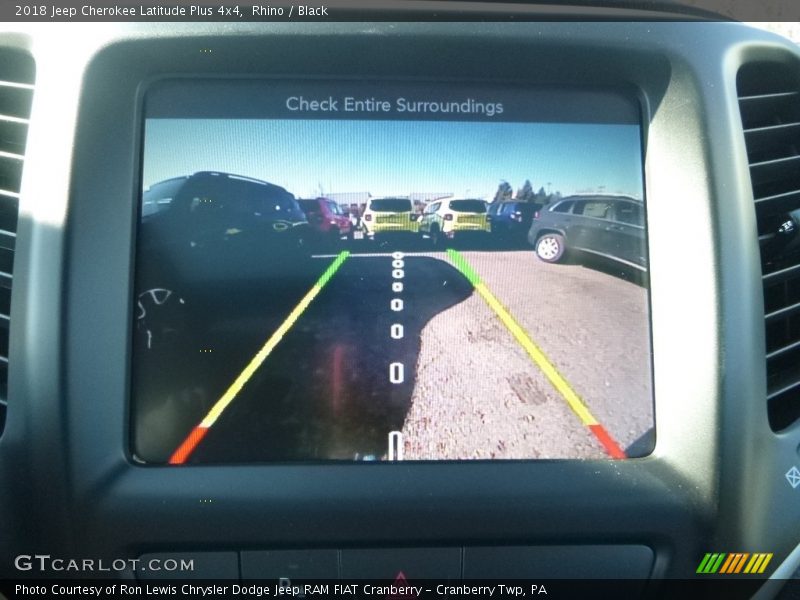 Rhino / Black 2018 Jeep Cherokee Latitude Plus 4x4