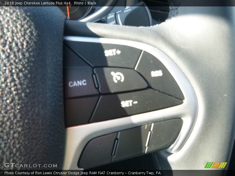 Rhino / Black 2018 Jeep Cherokee Latitude Plus 4x4