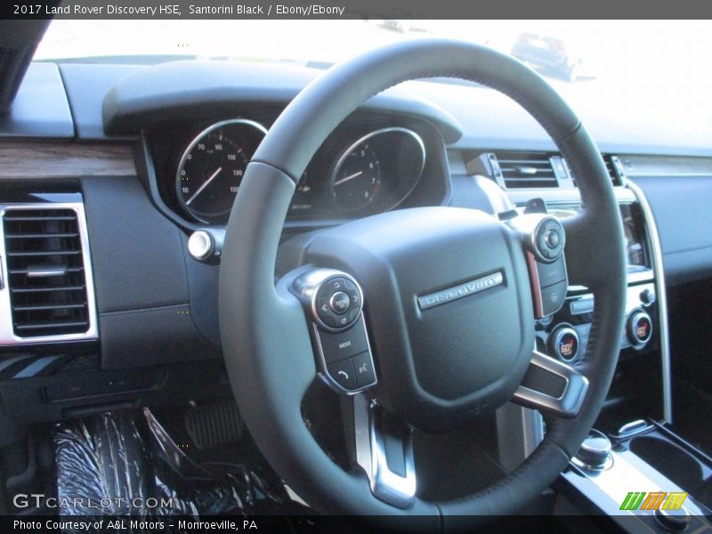 Santorini Black / Ebony/Ebony 2017 Land Rover Discovery HSE