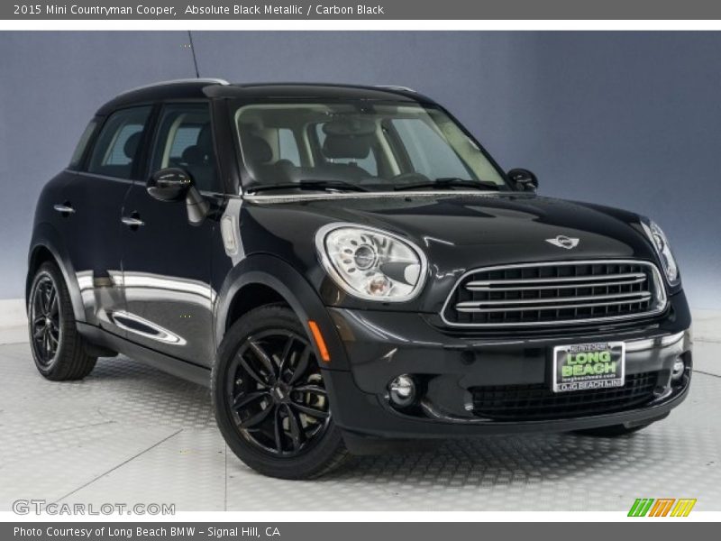 Absolute Black Metallic / Carbon Black 2015 Mini Countryman Cooper