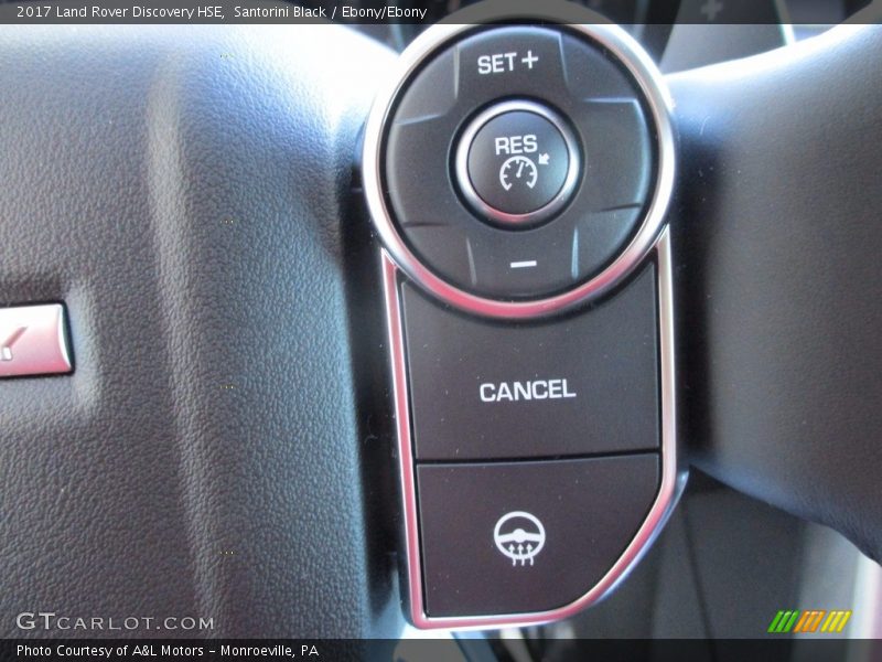 Santorini Black / Ebony/Ebony 2017 Land Rover Discovery HSE