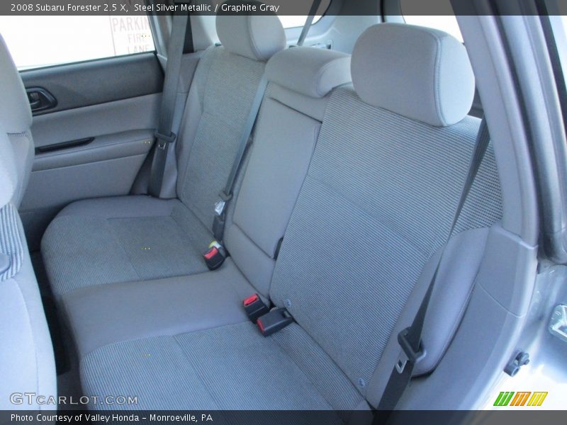Steel Silver Metallic / Graphite Gray 2008 Subaru Forester 2.5 X