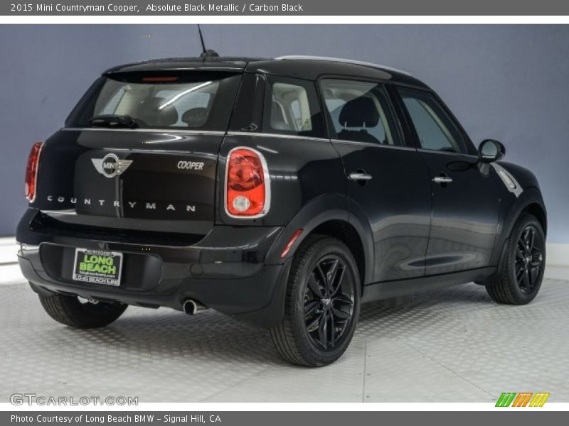 Absolute Black Metallic / Carbon Black 2015 Mini Countryman Cooper