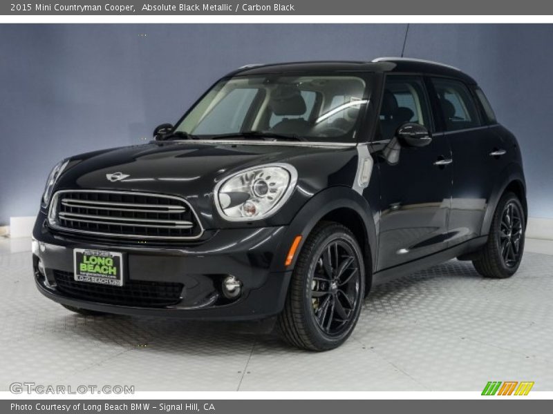 Absolute Black Metallic / Carbon Black 2015 Mini Countryman Cooper