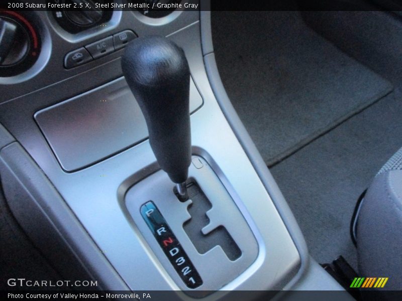 Steel Silver Metallic / Graphite Gray 2008 Subaru Forester 2.5 X