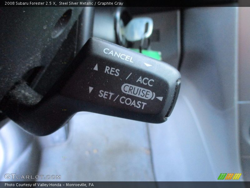 Steel Silver Metallic / Graphite Gray 2008 Subaru Forester 2.5 X