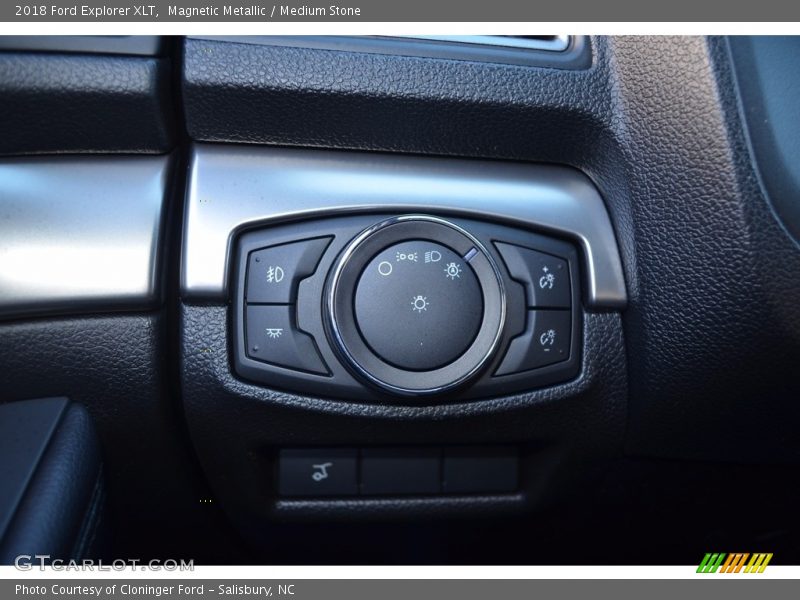 Magnetic Metallic / Medium Stone 2018 Ford Explorer XLT