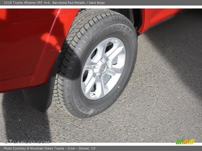 Barcelona Red Metallic / Sand Beige 2018 Toyota 4Runner SR5 4x4