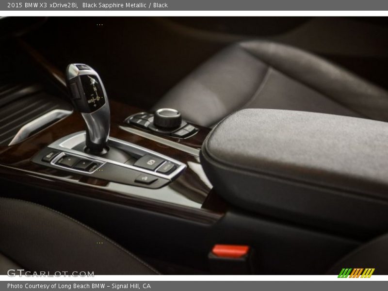 Black Sapphire Metallic / Black 2015 BMW X3 xDrive28i