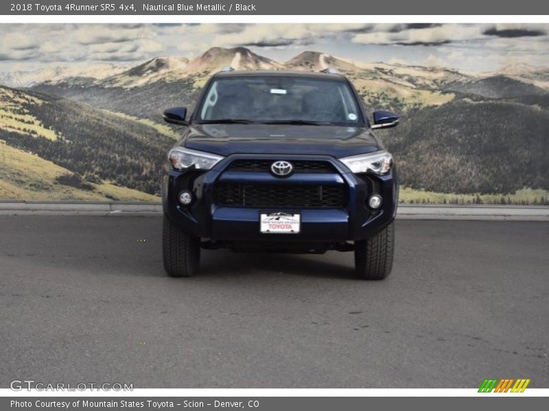 Nautical Blue Metallic / Black 2018 Toyota 4Runner SR5 4x4