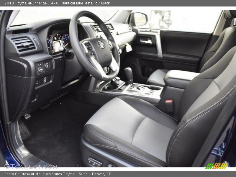 Nautical Blue Metallic / Black 2018 Toyota 4Runner SR5 4x4