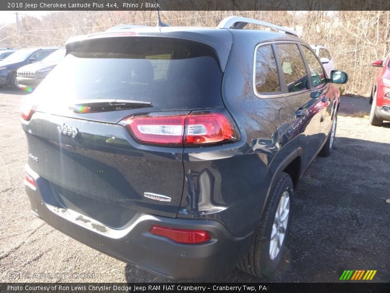 Rhino / Black 2018 Jeep Cherokee Latitude Plus 4x4